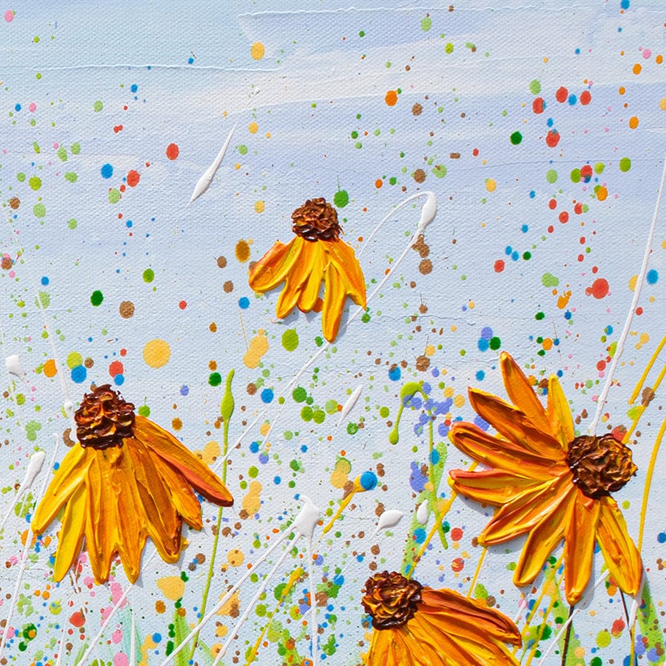 A Splash Of Orange Art Print wall art product Olga Tkachyk