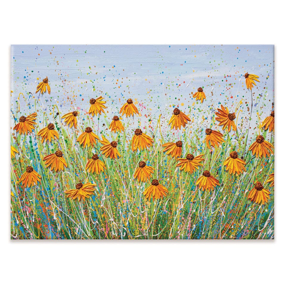 A Splash Of Orange Canvas Print wall art product Olga Tkachyk