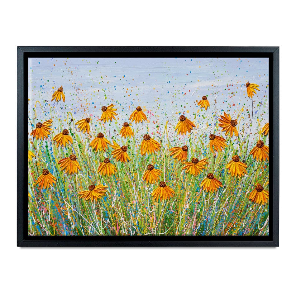 A Splash Of Orange Canvas Print wall art product Olga Tkachyk