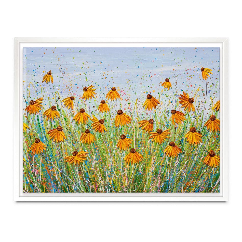 A Splash Of Orange Canvas Print wall art product Olga Tkachyk