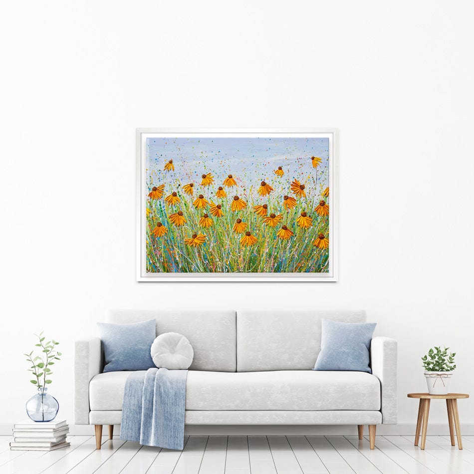 A Splash Of Orange Canvas Print wall art product Olga Tkachyk