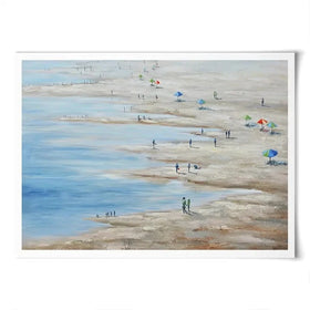A Summer Beach Art Print A Summer Beach Art Print wall art product CHENYU ARTS / Shutterstock