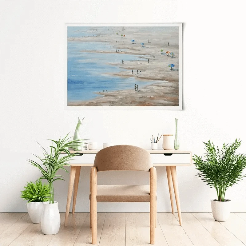 A Summer Beach Art Print A Summer Beach Art Print wall art product CHENYU ARTS / Shutterstock