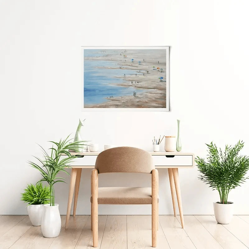 A Summer Beach Art Print A Summer Beach Art Print wall art product CHENYU ARTS / Shutterstock