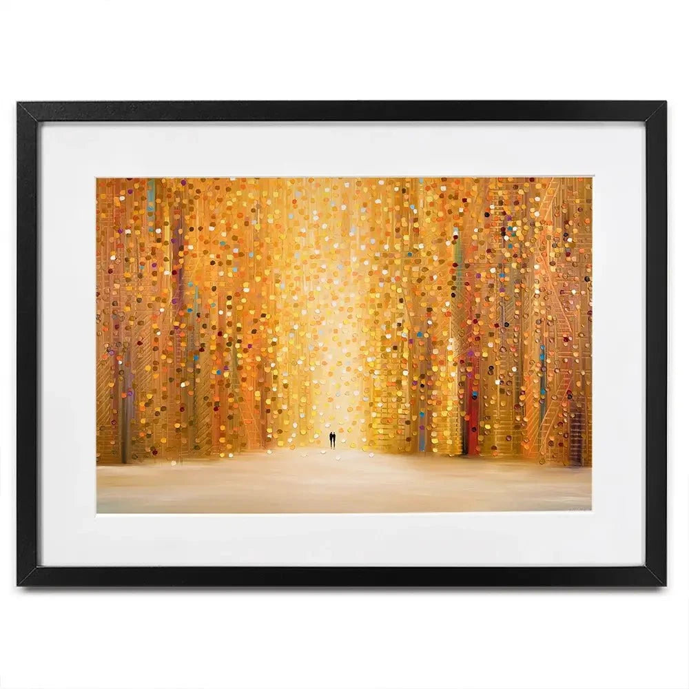 A Sunset Framed Art Print A Sunset Framed Art Print wall art product Ekaterina Ermilkina