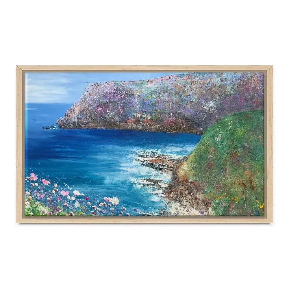 A View By The Sea Canvas Print A View By The Sea Canvas Print wall art product Laure Bury