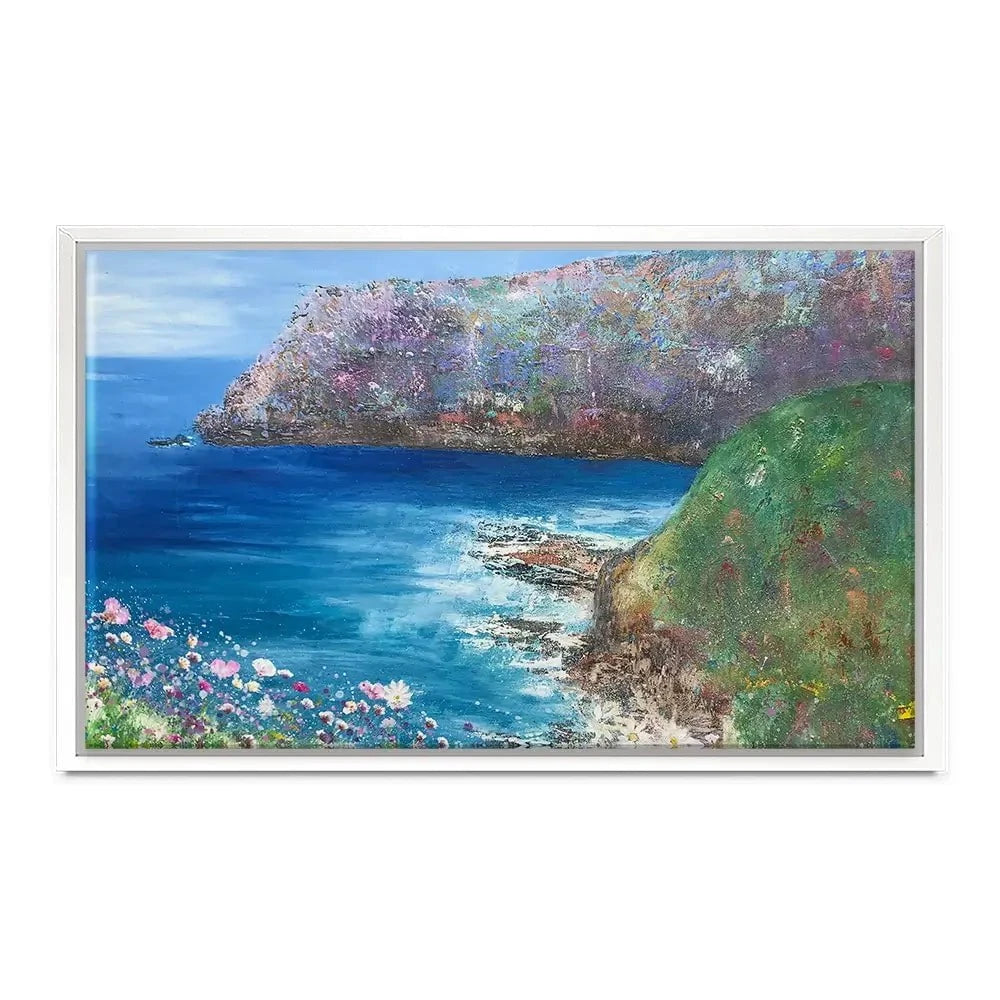 A View By The Sea Canvas Print A View By The Sea Canvas Print wall art product Laure Bury