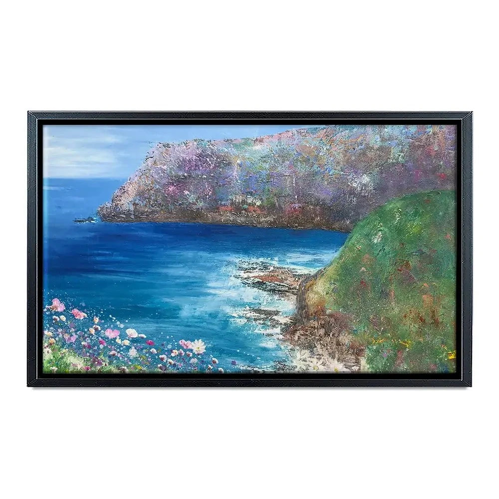 A View By The Sea Canvas Print A View By The Sea Canvas Print wall art product Laure Bury
