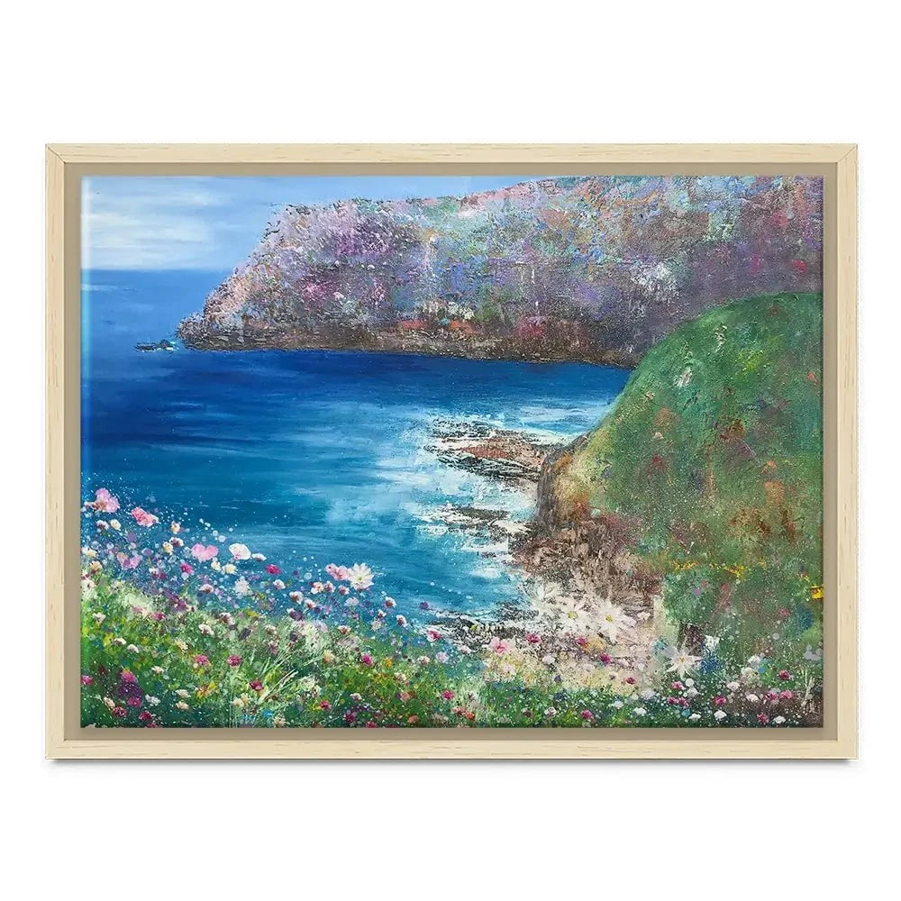 A View By The Sea Canvas Print A View By The Sea Canvas Print wall art product Laure Bury