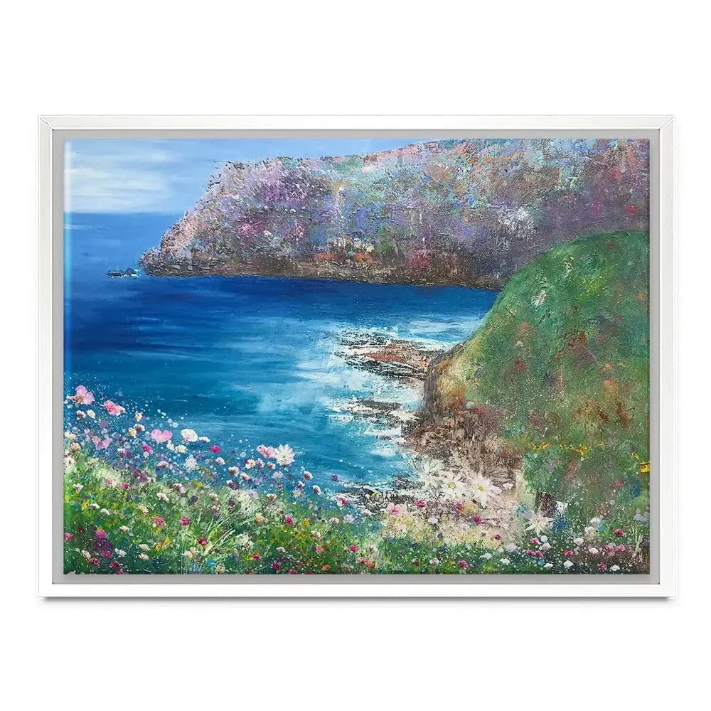 A View By The Sea Canvas Print A View By The Sea Canvas Print wall art product Laure Bury