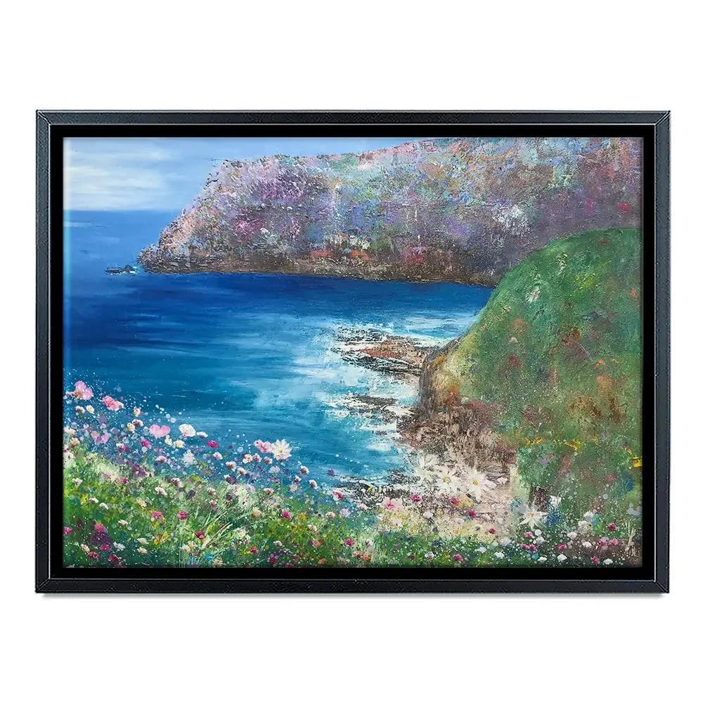 A View By The Sea Canvas Print A View By The Sea Canvas Print wall art product Laure Bury