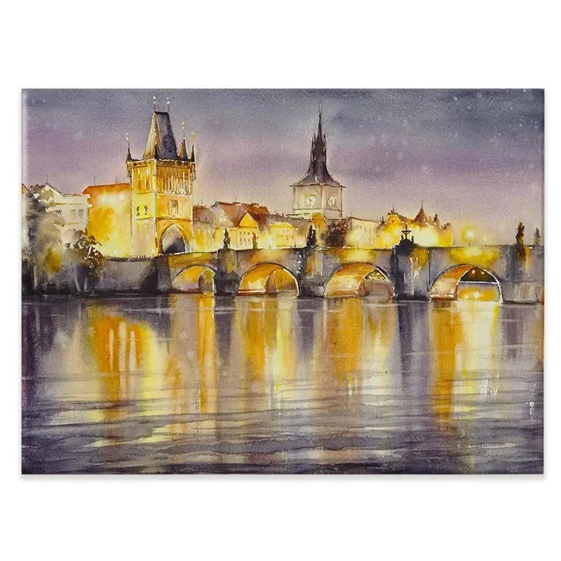 A View Of Prague Canvas Print A View Of Prague Canvas Print wall art product DeepGreen / Shutterstock