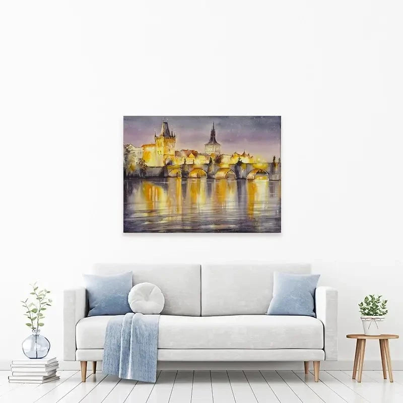 A View Of Prague Canvas Print A View Of Prague Canvas Print wall art product DeepGreen / Shutterstock