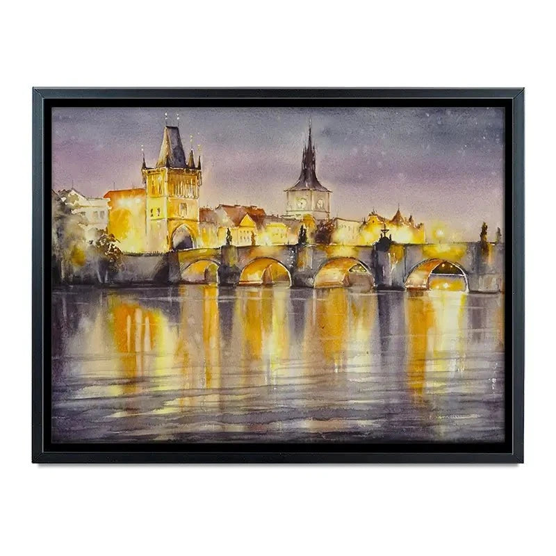 A View Of Prague Canvas Print A View Of Prague Canvas Print wall art product DeepGreen / Shutterstock