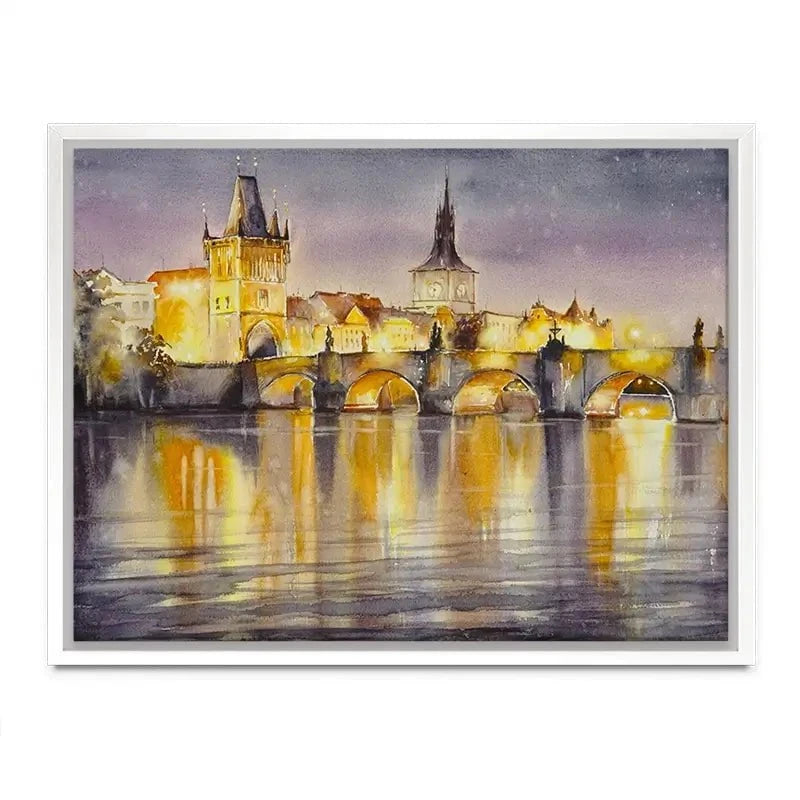A View Of Prague Canvas Print A View Of Prague Canvas Print wall art product DeepGreen / Shutterstock