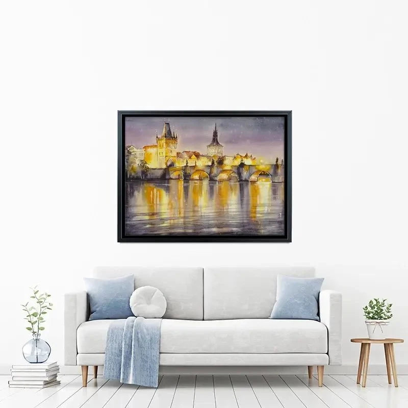 A View Of Prague Canvas Print A View Of Prague Canvas Print wall art product DeepGreen / Shutterstock