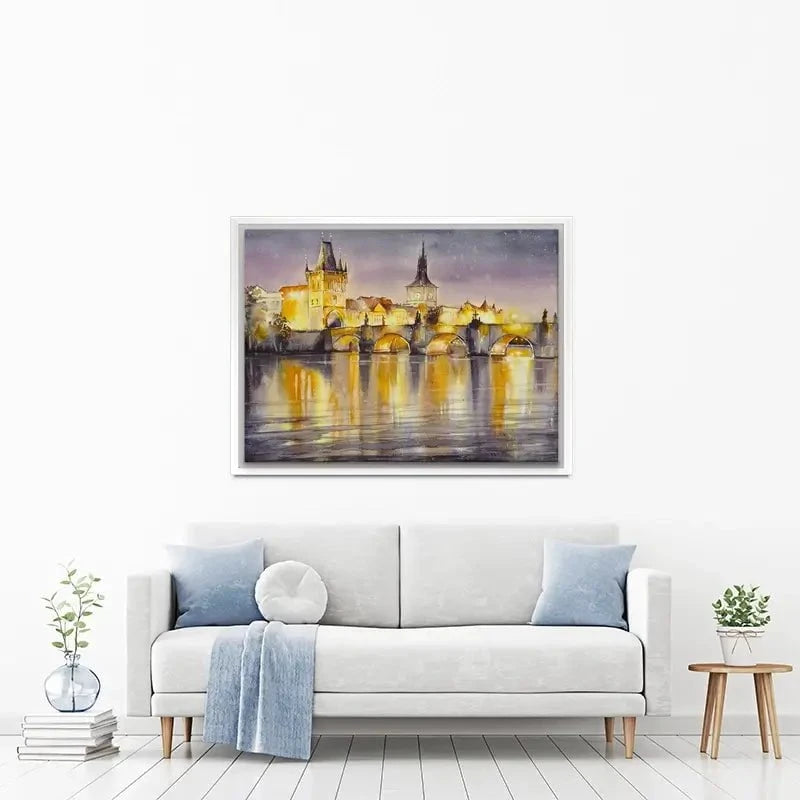 A View Of Prague Canvas Print A View Of Prague Canvas Print wall art product DeepGreen / Shutterstock