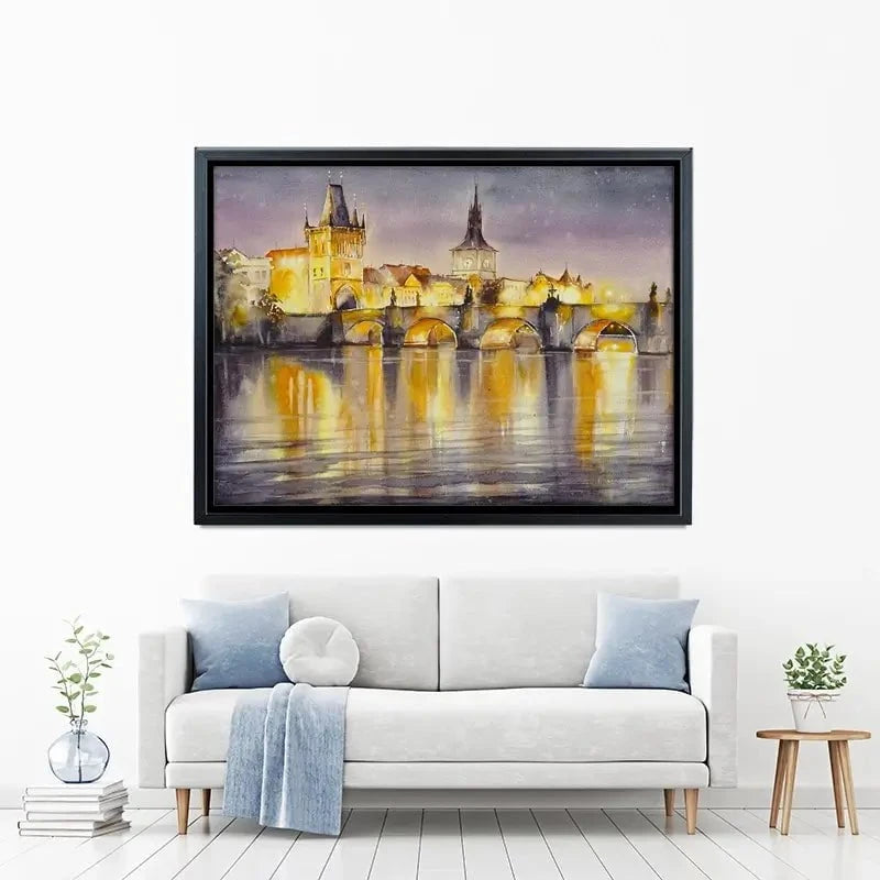 A View Of Prague Canvas Print A View Of Prague Canvas Print wall art product DeepGreen / Shutterstock
