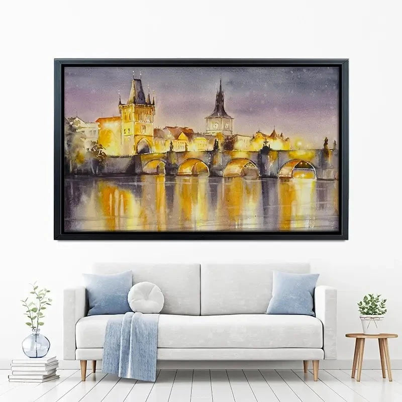 A View Of Prague Canvas Print A View Of Prague Canvas Print wall art product DeepGreen / Shutterstock