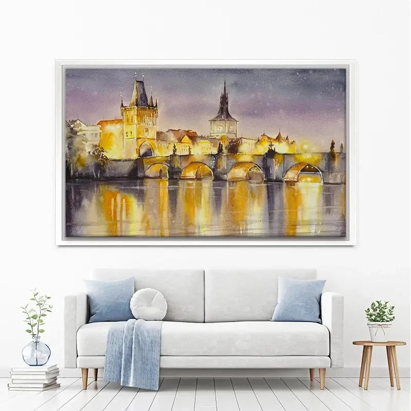 A View Of Prague Canvas Print A View Of Prague Canvas Print wall art product DeepGreen / Shutterstock