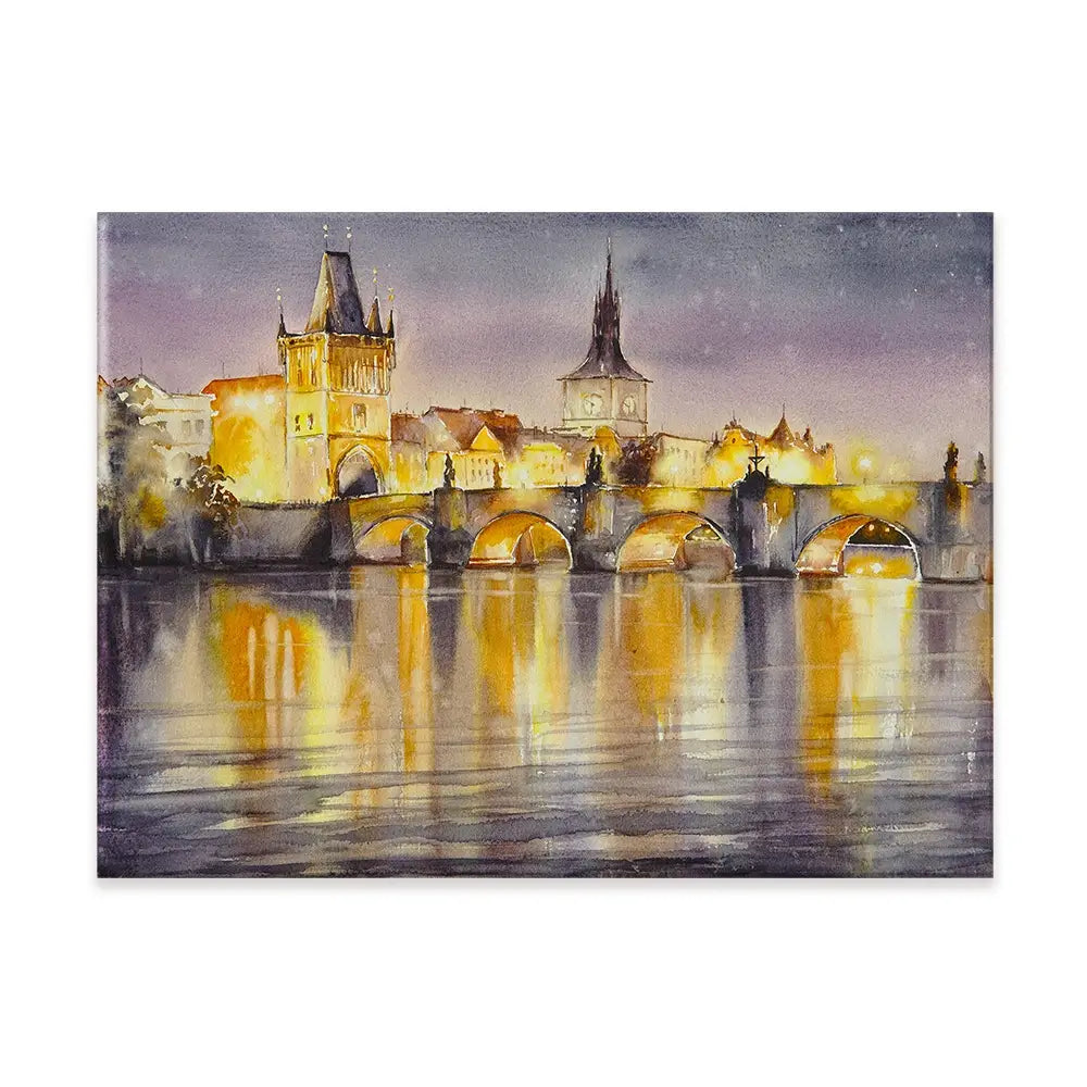 A View Of Prague Canvas Print A View Of Prague Canvas Print wall art product DeepGreen / Shutterstock
