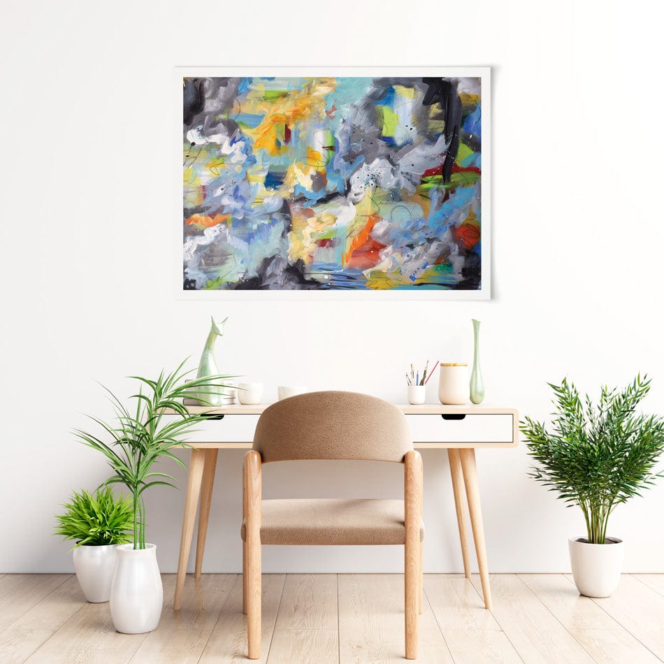 Abstract All Over Art Print wall art product Olga Tkachyk
