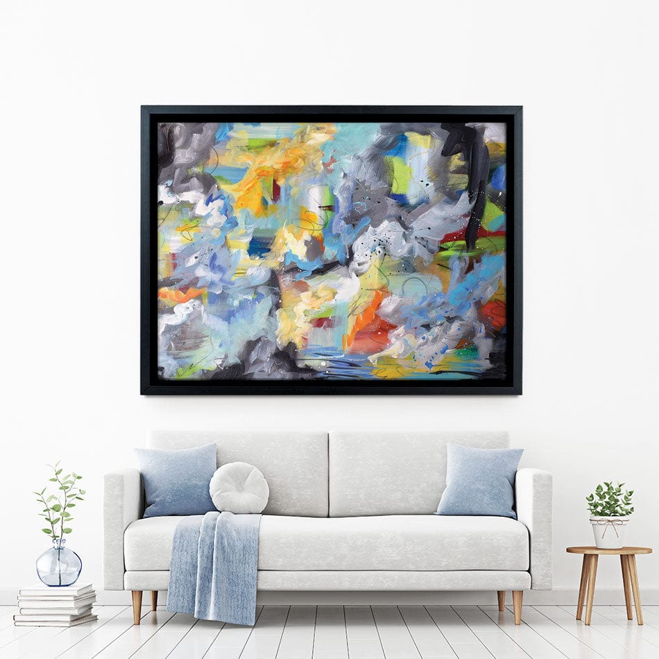 Abstract All Over Canvas Print wall art product Olga Tkachyk