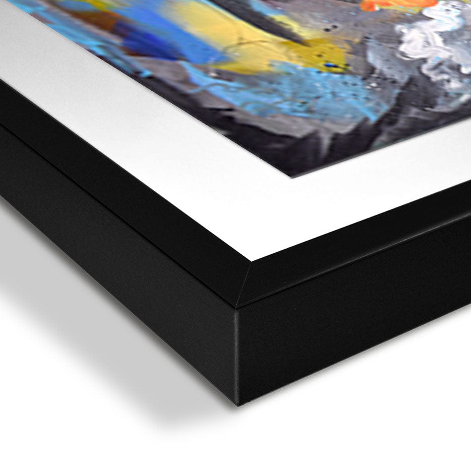 Abstract All Over Framed Art Print wall art product Olga Tkachyk