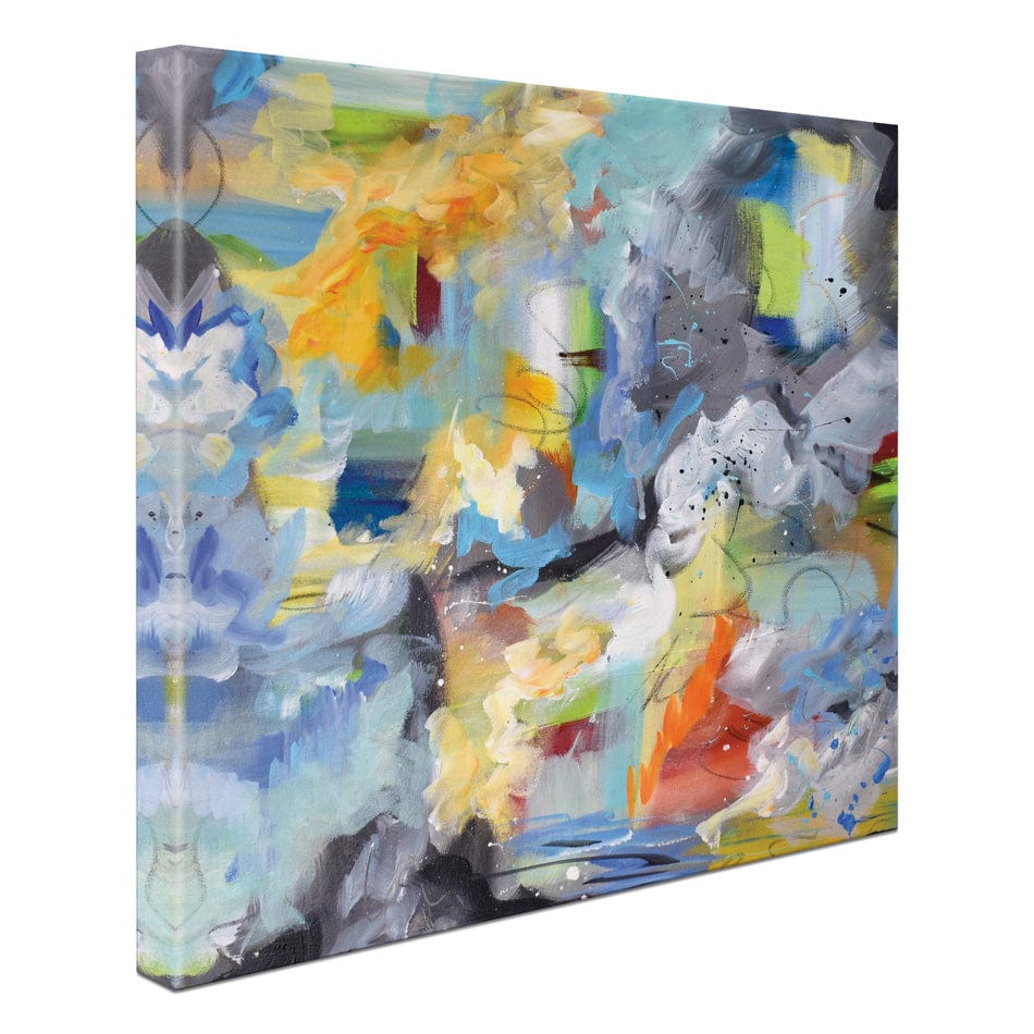 Abstract All Over Square Canvas Print wall art product Olga Tkachyk