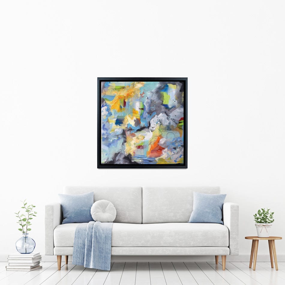 Abstract All Over Square Canvas Print wall art product Olga Tkachyk
