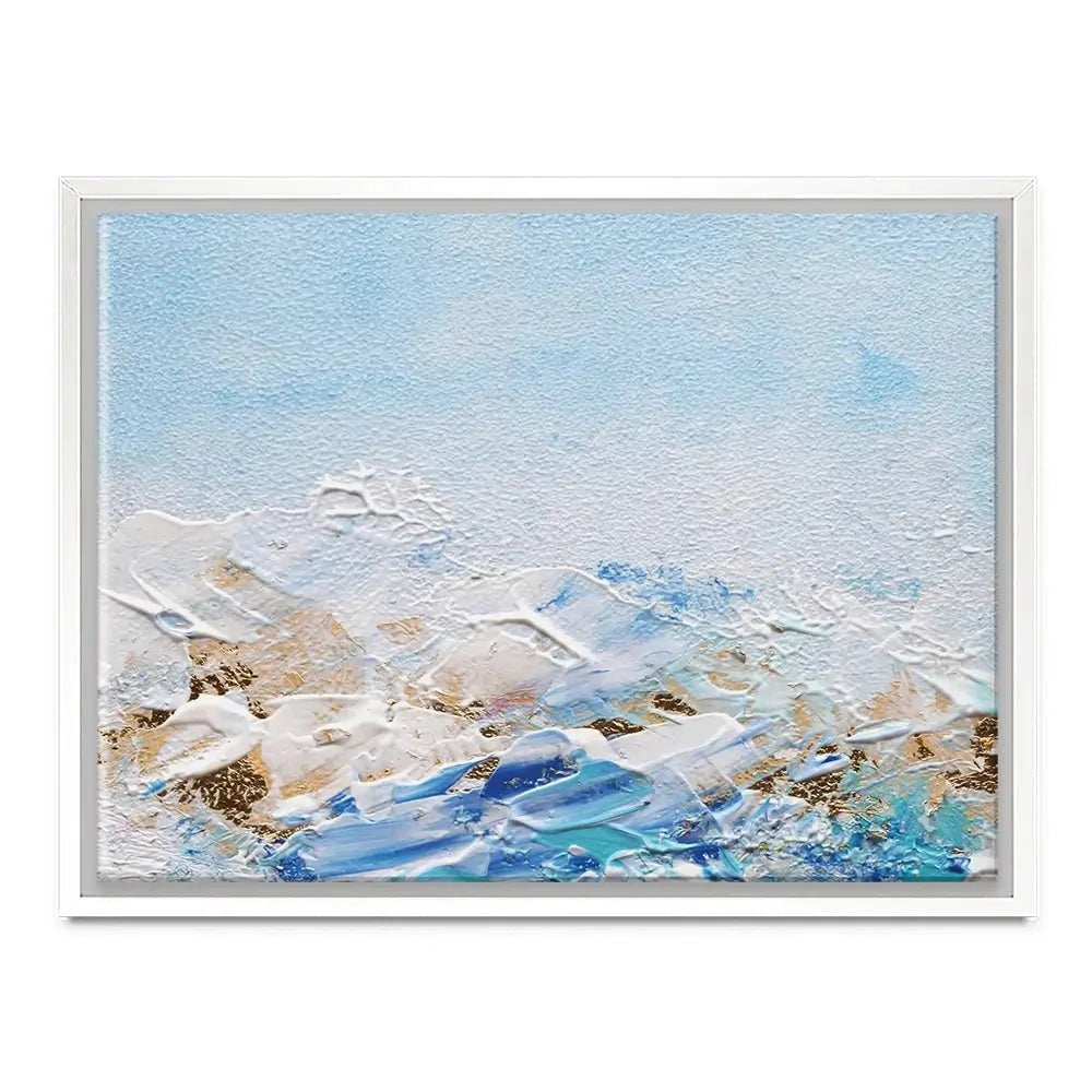 Abstract Azure Canvas Print Abstract Azure Canvas Print wall art product Rudchenko Liliia / Shutterstock