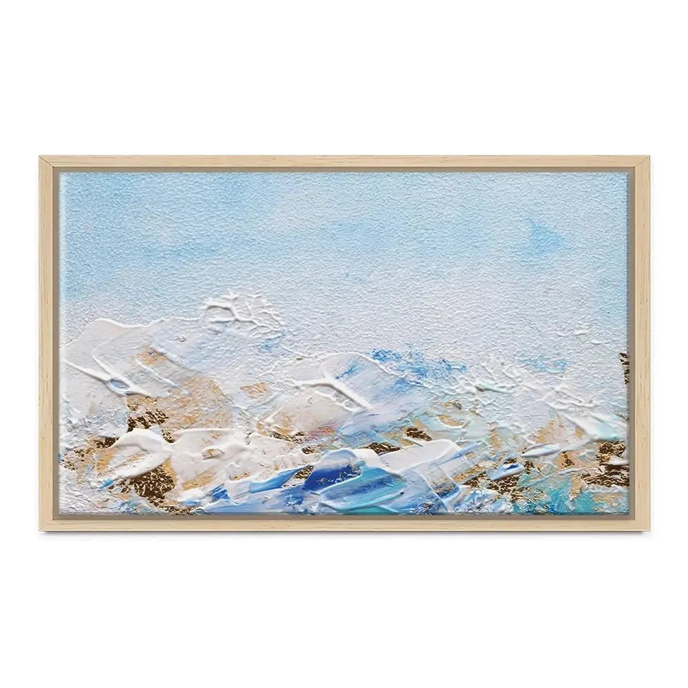 Abstract Azure Canvas Print Abstract Azure Canvas Print wall art product Rudchenko Liliia / Shutterstock