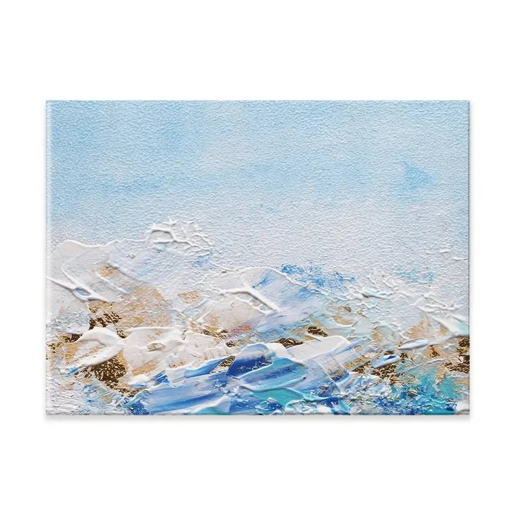 Abstract Azure Canvas Print Abstract Azure Canvas Print wall art product Rudchenko Liliia / Shutterstock