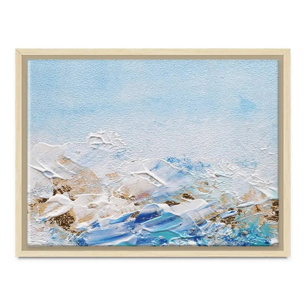 Abstract Azure Canvas Print Abstract Azure Canvas Print wall art product Rudchenko Liliia / Shutterstock