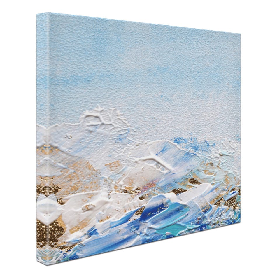 Abstract Azure Square Canvas Print wall art product Rudchenko Liliia / Shutterstock