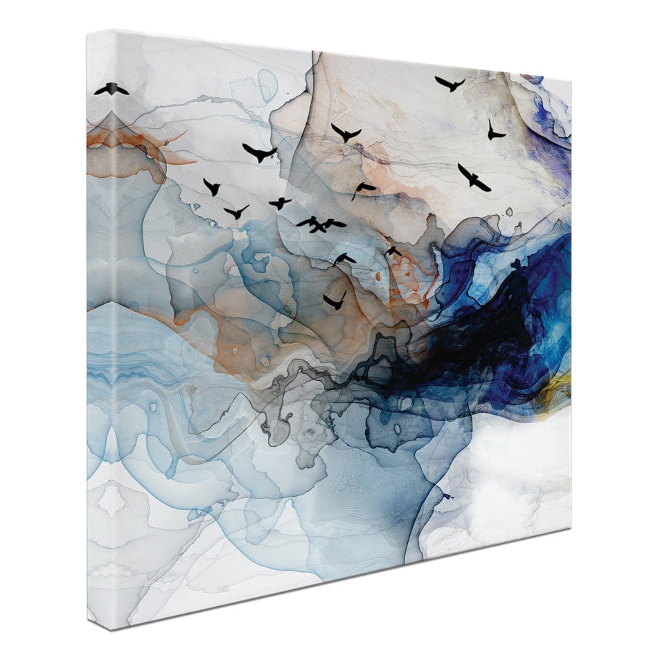 Abstract Birds Canvas Print wall art product Tim Kats / Shutterstock