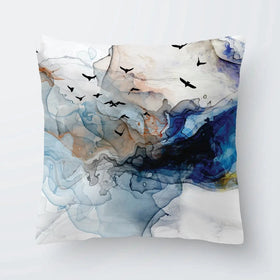 Abstract Birds Cushion Abstract Birds Cushion wall art product Tim Kats / Shutterstock
