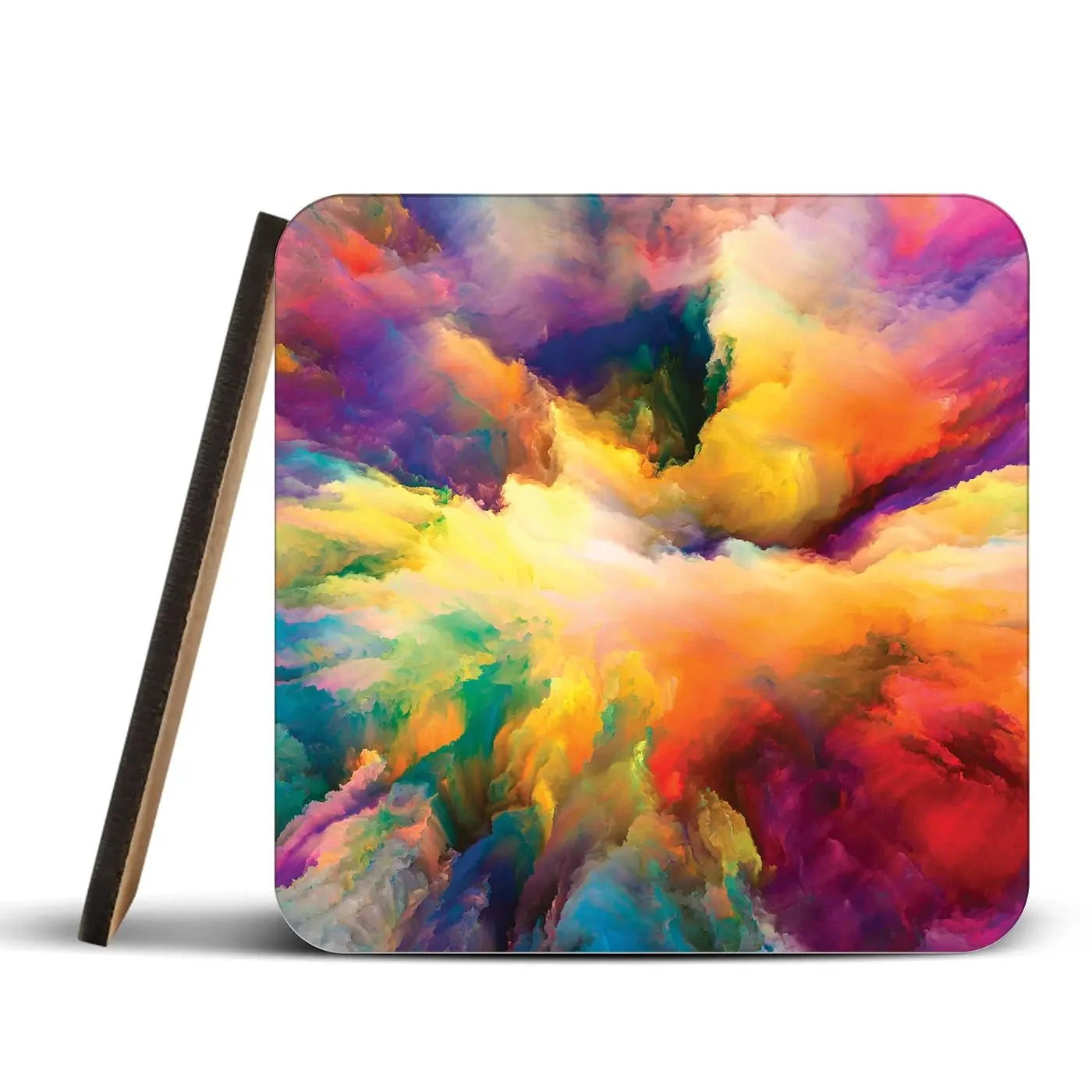 Abstract Colour Explosion Coaster Set Abstract Colour Explosion Coaster Set | Abstract colour explosion art wall art product agsandrew / Shutterstock