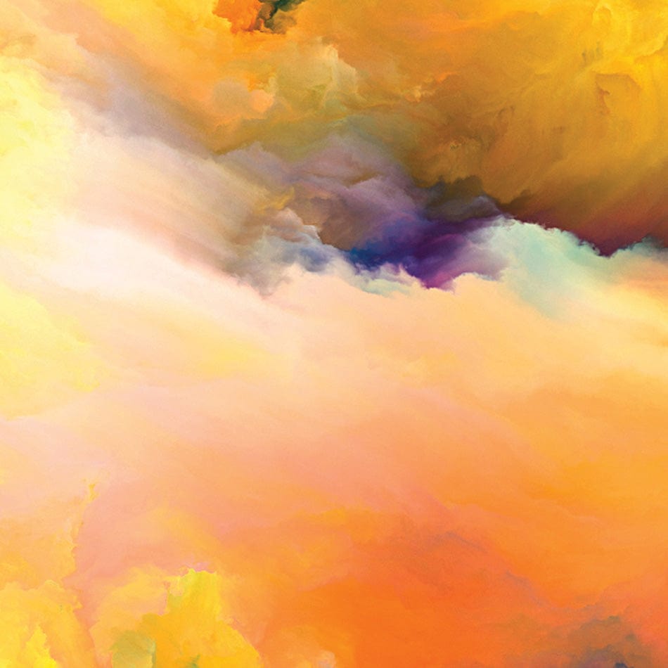 Abstract Colour Explosion Square Framed Art Print wall art product agsandrew / Shutterstock