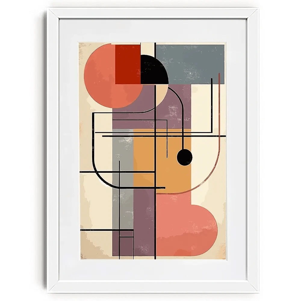 Abstract Dimensions Framed Art Print Abstract Dimensions Framed Art Print wall art product P & M Print Gallery