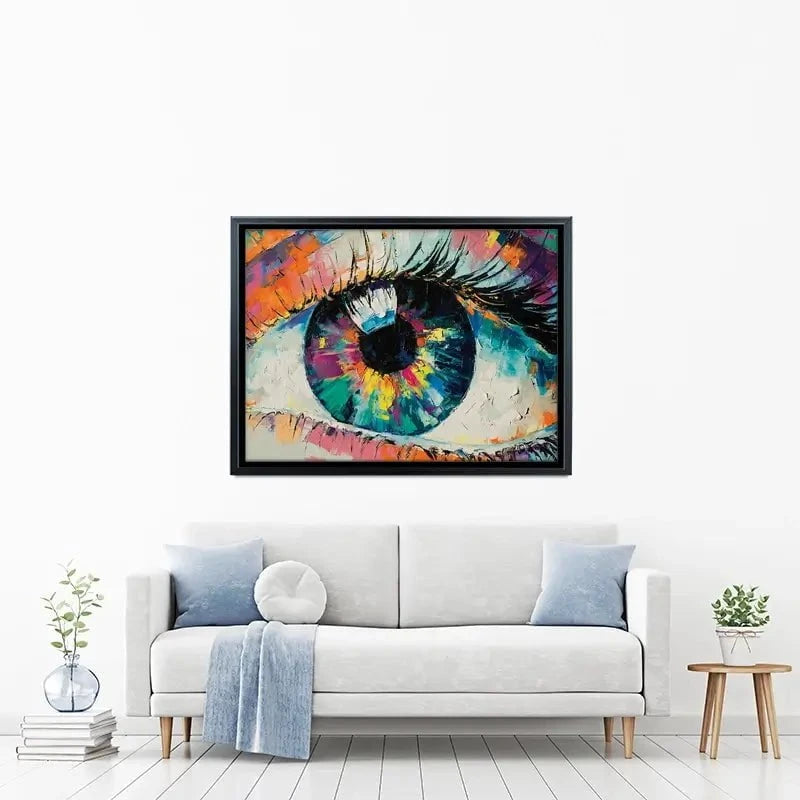 Abstract Eye Canvas Print Abstract Eye Canvas Print wall art product Mari Dein / Shutterstock