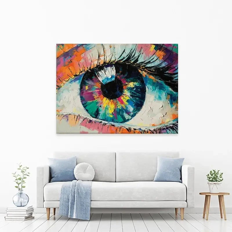 Abstract Eye Canvas Print Abstract Eye Canvas Print wall art product Mari Dein / Shutterstock