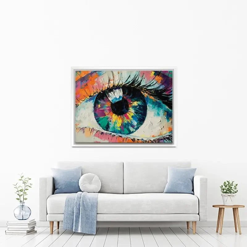 Abstract Eye Canvas Print Abstract Eye Canvas Print wall art product Mari Dein / Shutterstock