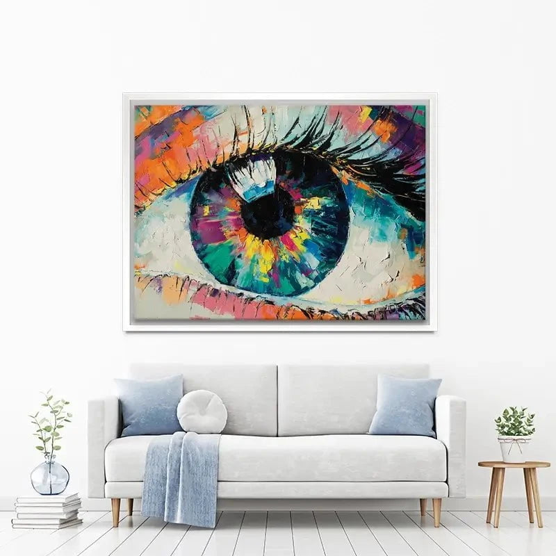 Abstract Eye Canvas Print Abstract Eye Canvas Print wall art product Mari Dein / Shutterstock