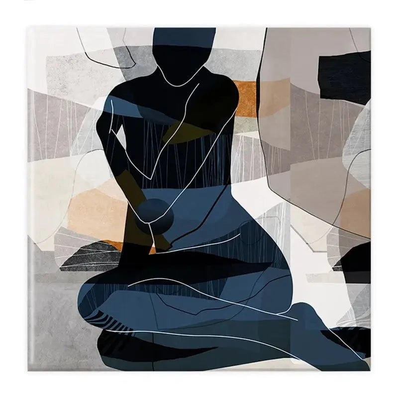Abstract Female Canvas Print Abstract Female Canvas Print wall art product Roberto Moro