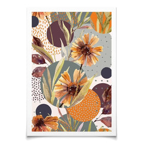 Abstract Floral Art Print Abstract Floral Art Print wall art product Tanya Syrytsyna / Shutterstock