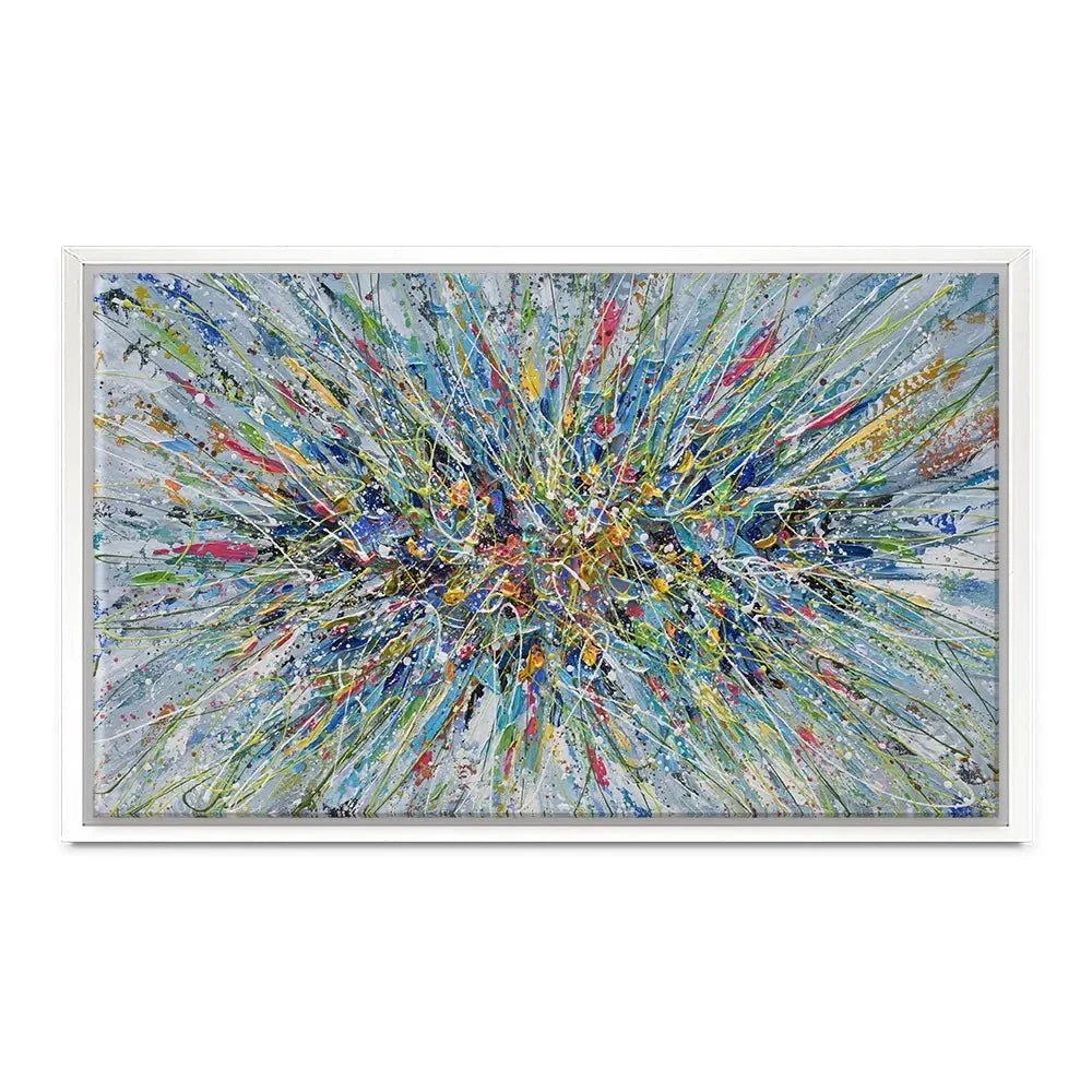Abstract Floral Bouquet Canvas Print Abstract Floral Bouquet Canvas Print wall art product Olga Tkachyk