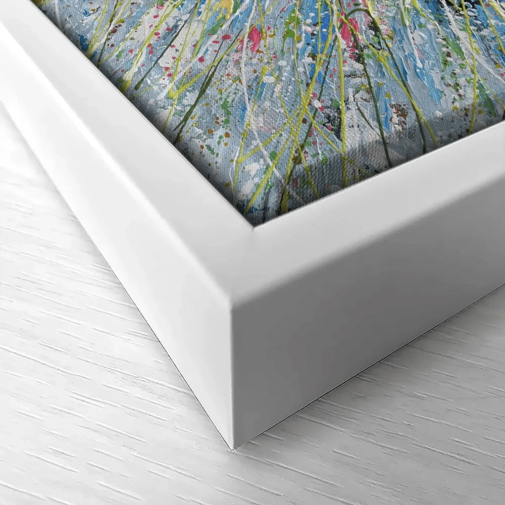 Abstract Floral Bouquet Canvas Print Abstract Floral Bouquet Canvas Print wall art product Olga Tkachyk