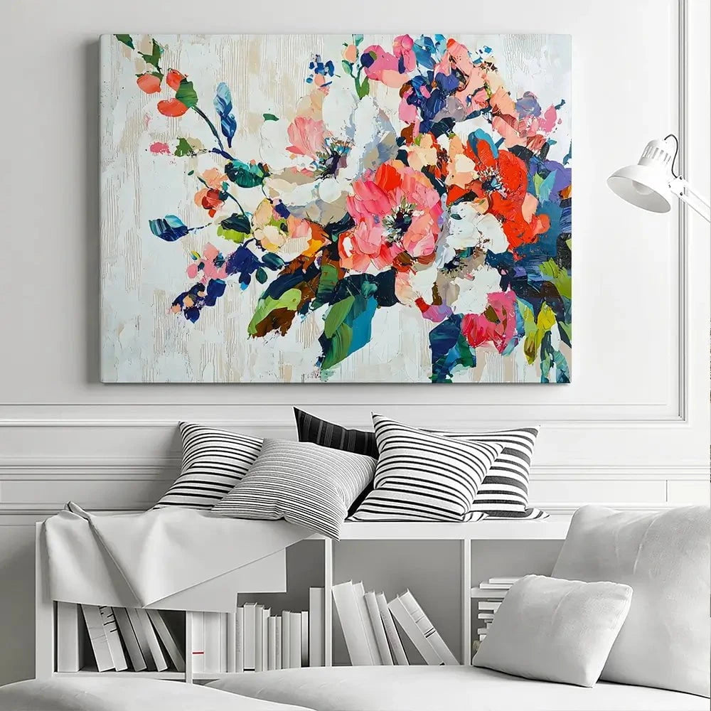Abstract Flower Branch Canvas Print Abstract Flower Branch Canvas Print wall art product Franklyn Gregory - Independent