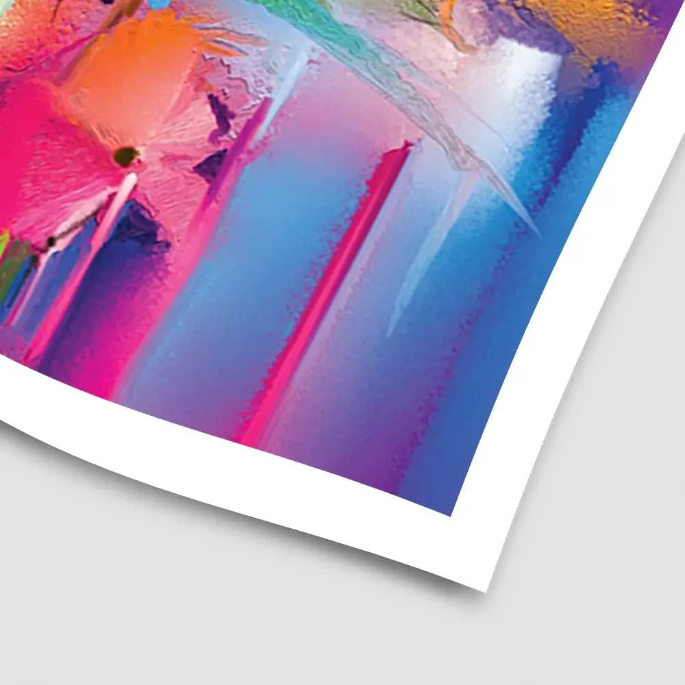 Abstract Flowers Art Print Abstract Flowers Art Print wall art product pluie_r / Shutterstock